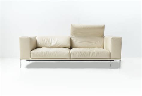 Moov Cream Leather Sofa Piero Lissoni Cassina By Aera Lab — Aéra Lab I Fine Selection Of