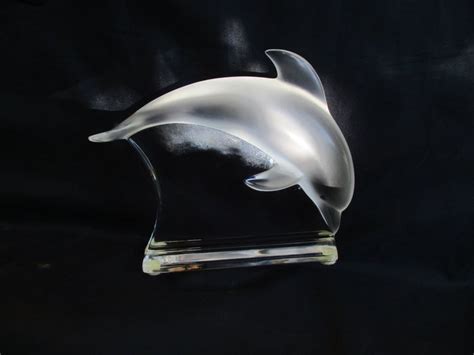 Lalique Dolphin Figurine Crystal Catawiki