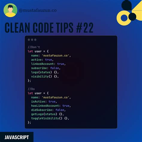 Javascript Clean Code Tips 22 Mustafa Ateş Uzun Blog