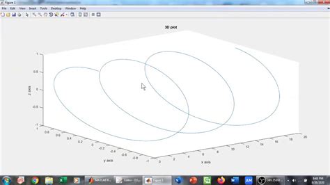 How To Plot A Simple 3d Plot In Matlab Youtube