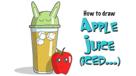 Apple Juice Drawing