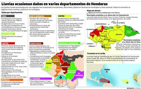 Desastre En Honduras Muertos Y Da Os En Municipios