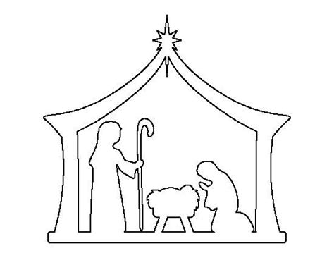 Crafters Check Out This Nativity Pattern For Your Projects