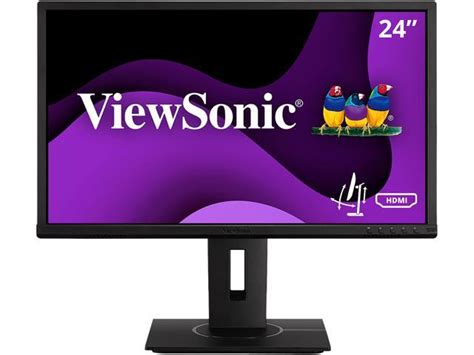 ViewSonic VG2440 24 Inch IPS 1080p Ergonomic Monitor With Integrate