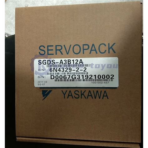 1Pcs New Yaskawa SGDS A3B12A Servo Drive SGDSA3B12A EBay