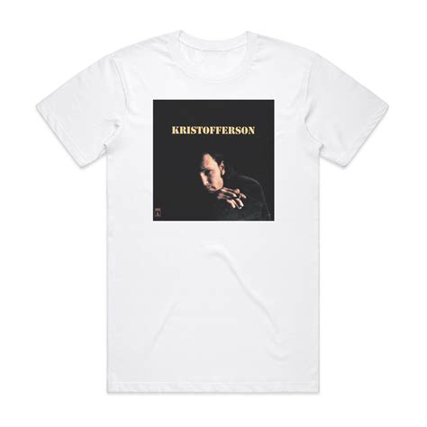 Kris Kristofferson Kristofferson Album Cover T-Shirt White