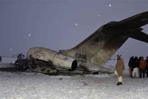 Afghan Plane Crash Bodies Of Two U S Service Members Recovered From