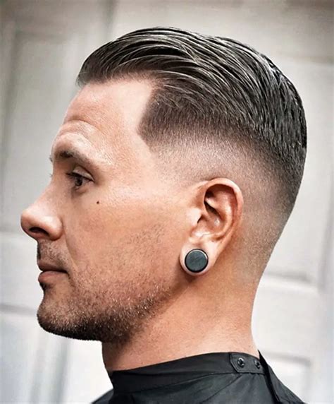 25 Mens Slicked Back Haircut Bellakhairan