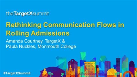 Rethinking Communication Flows In Rolling Admissions