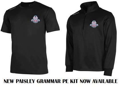 PAISLEY GRAMMAR SCHOOL UNIFORM SHOP