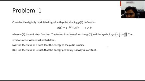 PMRF TA Principles Of Communication Systems Part II Week 2 YouTube