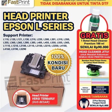 Jual Head Printer Epson L L L L L L L New Dus