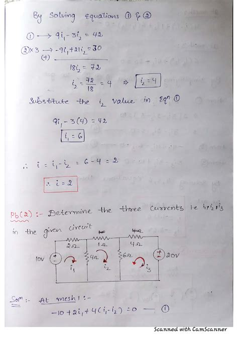 Solution Mesh Analysis Problems And Solutions Studypool