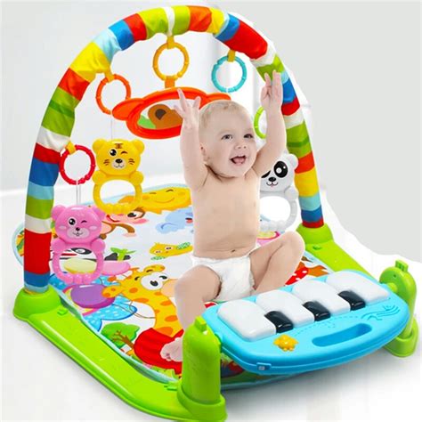 Tapete Ginasio Atividade Piano Musical Bebe Pronta Entrega Shopee Brasil