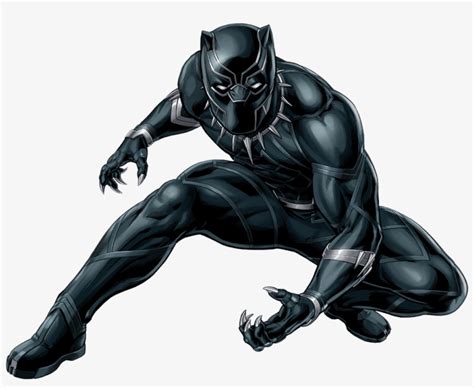 Awesome Black Panther clipart - Clipart World