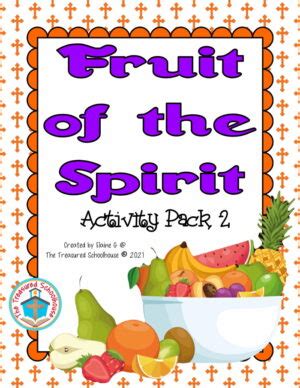 Fruit of the Spirit Activity Pack 2 | Made By Teachers