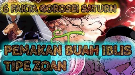 Fakta Gorosei Saturn Pemakan Buah Iblis Tipe Zoan Youtube