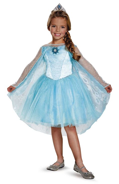 Kids Elsa Frozen Disney Princess Girls Costume 6099 The Costume Land