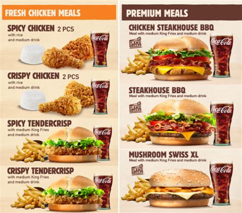 Daftar Harga Menu Burger King Terbaru 2018