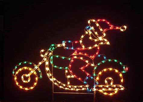 Motorcycle Christmas Lights