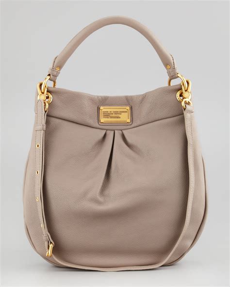 Marc By Marc Jacobs Classic Q Hillier Leather Hobo Bag Semashow