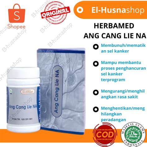 Jual Ang Cang Lie NA Herbamed Kapsul Herbal Bunuh Sel Kanker Tingkatkan