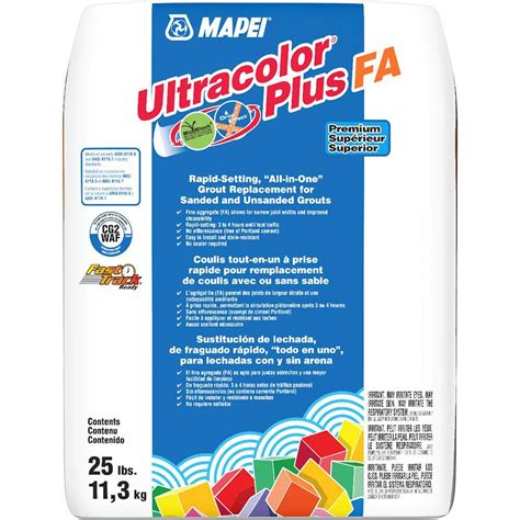 Mapei Ultracolor Plus Fa Lb Pearl Gray Grout Bu The