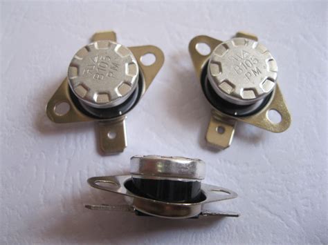 6 Pcs Temperature Switch Thermostat 105C N C KSD301 105C NC Normal