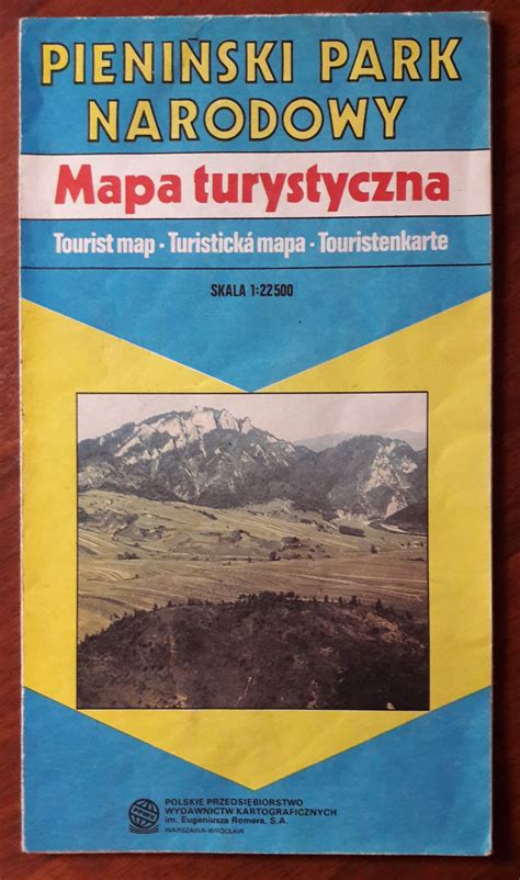 PIENIŃSKI PARK NARODOWY MAPA TURYSTYCZNA 1994 r 8 zł Allegro pl