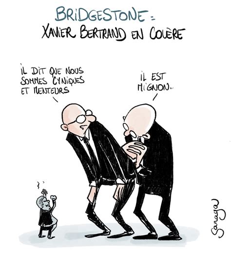 17 septembre 2020 Bridgestone Xavier Bertrand en colère Blagues