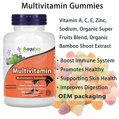 Oem Multivitamins Supplement Boost Immune System Supplement Vitamins