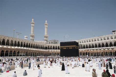 Kaaba In Makkah, Kingdom Of Saudi Arabia. Editorial Stock Photo - Image ...