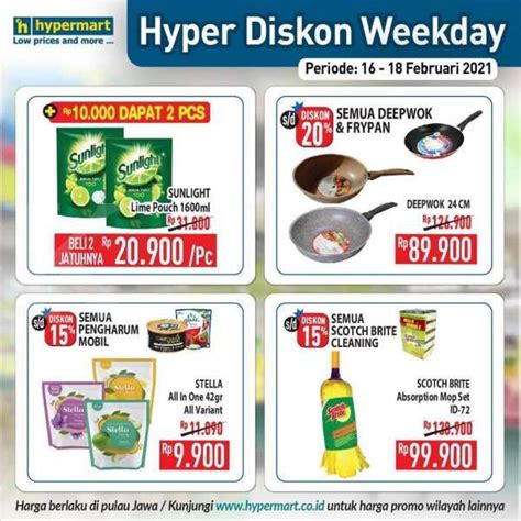 Katalog Promo Hypermart Hari Ini Selasa Februari Cemilan Murah