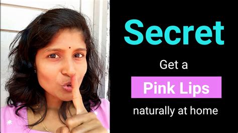 Get Soft Pink Lips Naturally No More Dry Lips How To Get A Pink Lips Secret To Get Soft