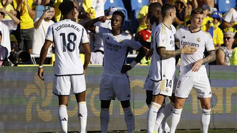 UD Las Palmas 1 2 Real Madrid Vinicius y Tchouaméni le dan la