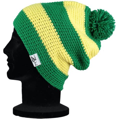 Norwich City Beanie Bobble Hat Zaini Hats