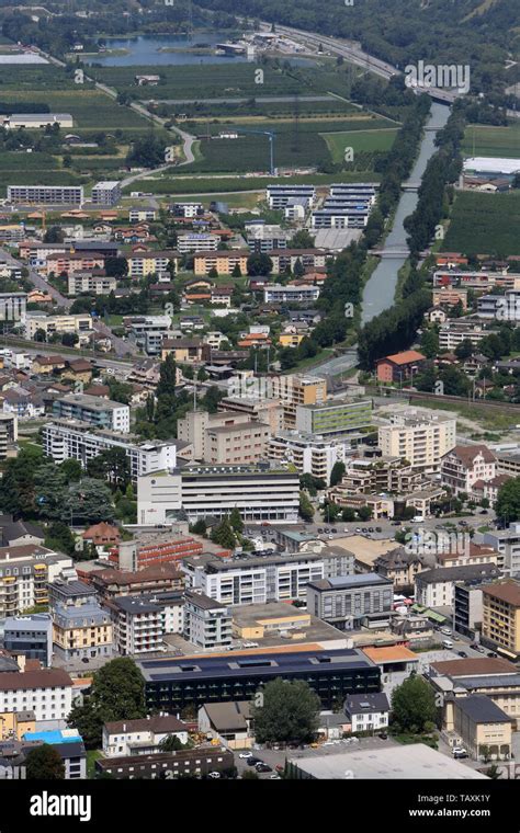 Martigny. Suisse. Martigny. Switzerland Stock Photo - Alamy