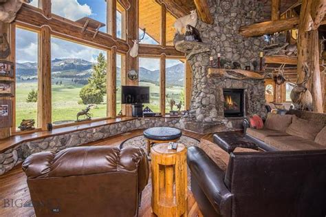 Dream House Montana Log Cabin Ranch 13 Photos Suburban Men