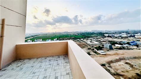 Falaknaz Harmony Karachi 4 Bed Dd 2200 SQFT West Open Corner SKY VILLA