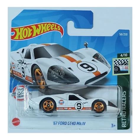 Hot Wheels 67 Ford Gt40 Mk Iv Gulf Hcw67 MercadoLivre