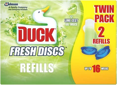 Toilet Duck Disc Twin Refills Lime Amazon Co Uk Grocery