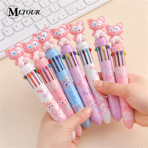 Various Choices-Ten Color Pens Multi-Function Push Type 10 Colors in ...