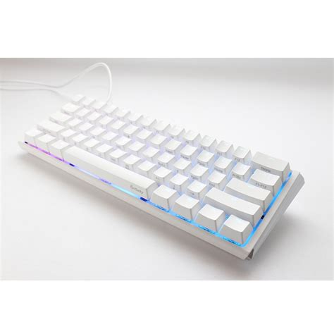 Ducky One 3 白色 60% 61鍵 RGB 機械式鍵盤 中文 英文_有線_★機械式鍵盤_鍵盤|鍵帽|鍵盤周邊 | 硬派精璽線上購物網