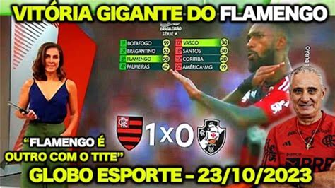 VITÓRIA GIGANTE DE OLHO NO TÍTULO GLOBO ESPORTE DE HOJE REPERCUTE O