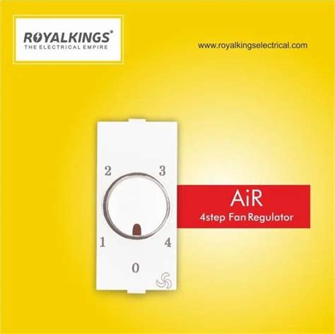 White Air 4 Step Fan Regulator At Rs 160 Piece In Vasai ID 2851068074533