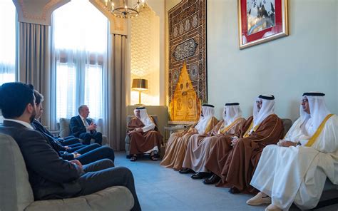 HRH The Crown Prince And Prime Minister Meets With The Chairman Of