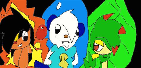 Unova Starters by SoulEvar421 on DeviantArt