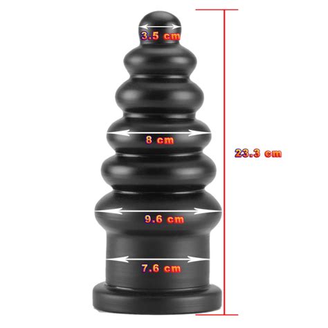 Super Huge Anal Beads Plug Big Butt Plug Tower Shape Large Anal Plugs