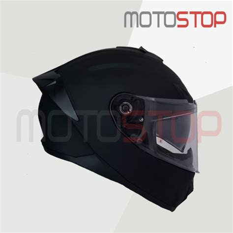 Casco Integral Dv Smk Typhoon Negro Matte Certificado Cuotas Sin