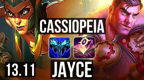 Cassiopeia Vs Jayce Mid Rank Cassio M Mastery